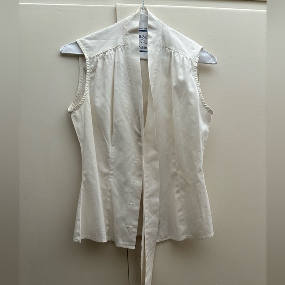 House of Haute Elena Blouse in Cream - Picture 7 of 7